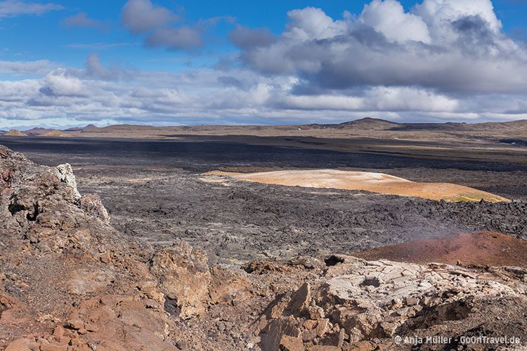 GoOnTravel.de: Die Lavafelder von Leirhnjukur im Norden Islands.
