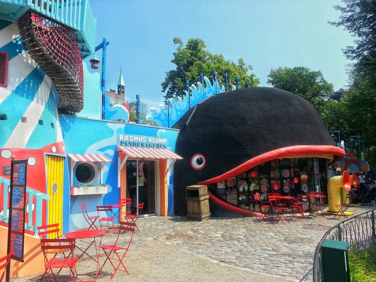 bunte Tivoli Welt