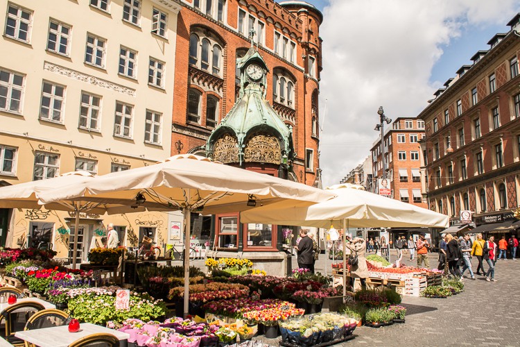 in der Innenstadt von Kopenhagen