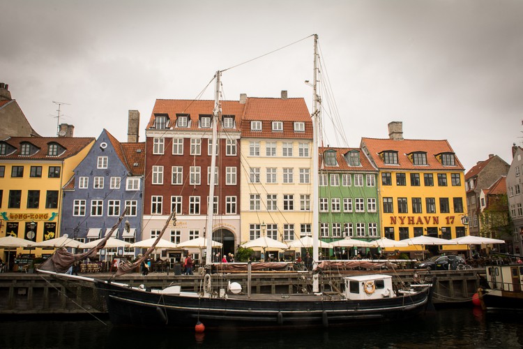 Nyhavn in Kopenhagen