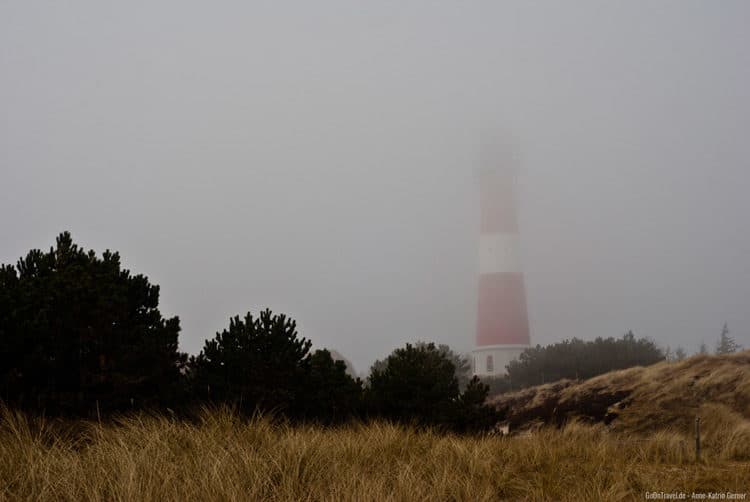 Hörnum im Novembernebel