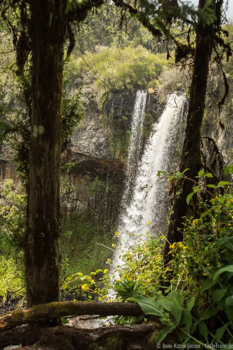 Chania Fall im Aberdare NP Chania Fall im Aberdare NP