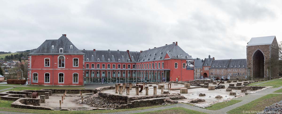 Abtei von Stavelot in den Ardennen