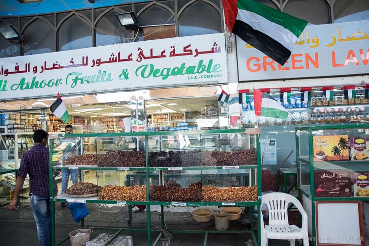 Dattelmarkt in Abu Dhabi