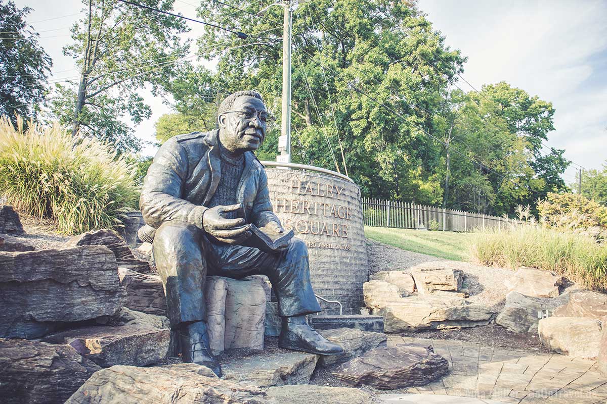 Alex Haley Statue in Knoxville