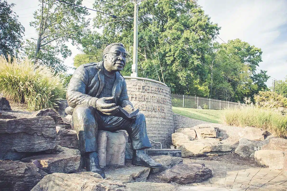 Alex Haley Statue in Knoxville Alex Haley Statue in Knoxville
