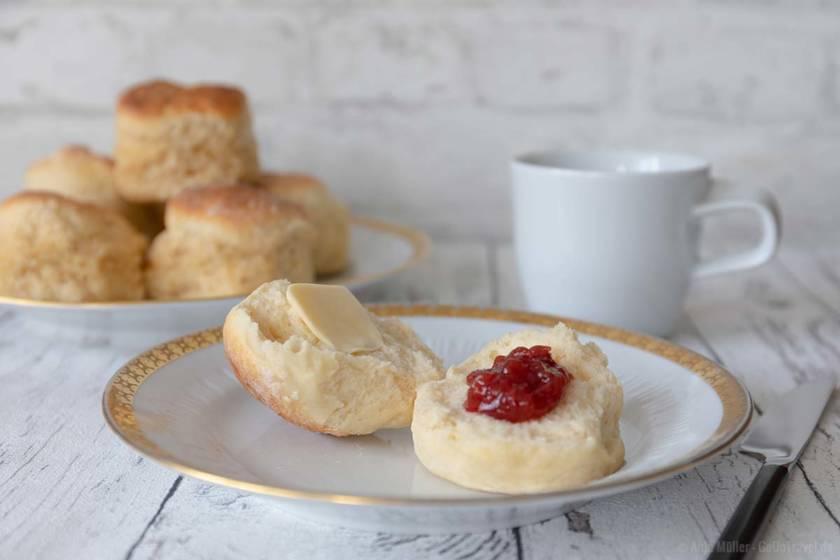 Amerikanische Biscuits