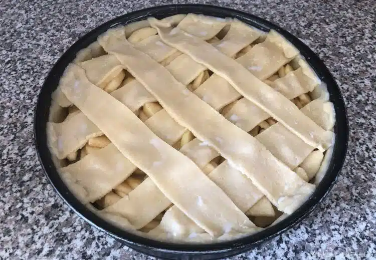 Rezept Amerikanischer Apfelkuchen Zubereitung