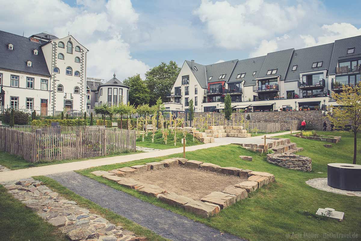 Historischer Garten in Andernach Historischer Garten in Andernach