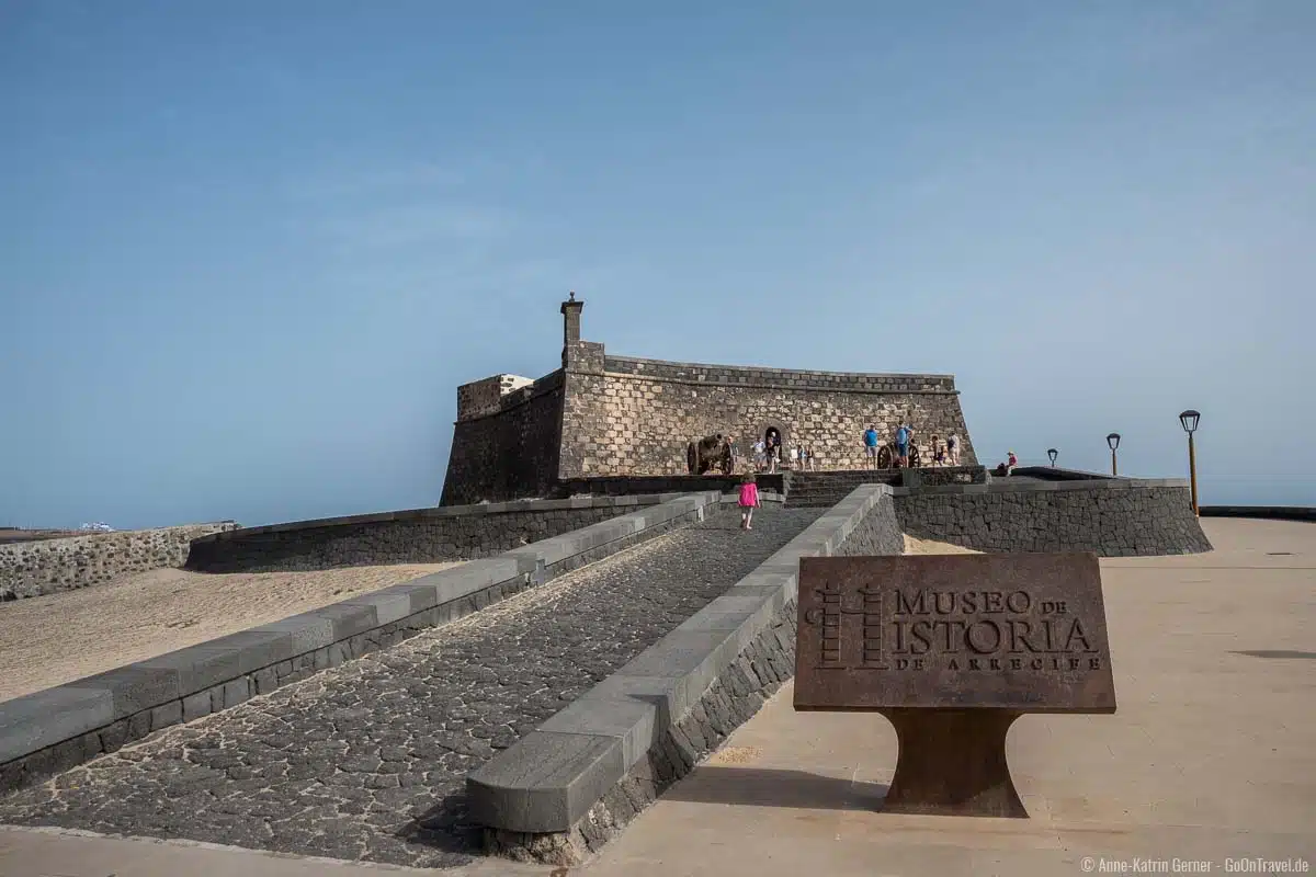 Im Castillo de San Gabriel befindet sich heute ein kleines Museum Im Castillo de San Gabriel befindet sich heute ein kleines Museum