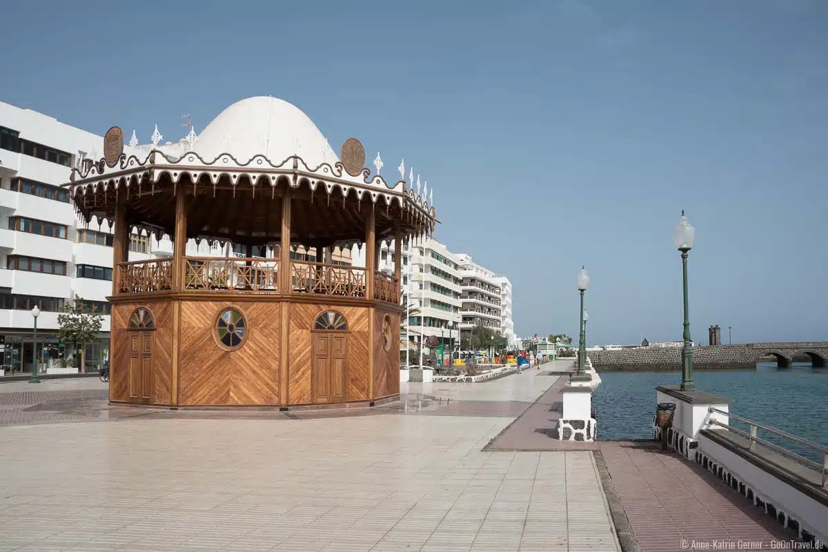 Im "Kiosco de la Música" befindet sich heute die Tourist-Information Im "Kiosco de la Música" befindet sich heute die Tourist-Information