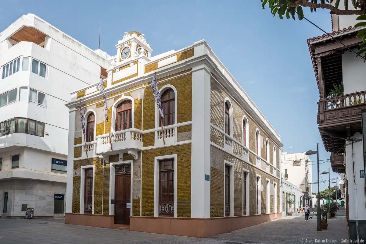 Das Casa Amarilla war bis 1997 die Inselregierung von Lanzarote
