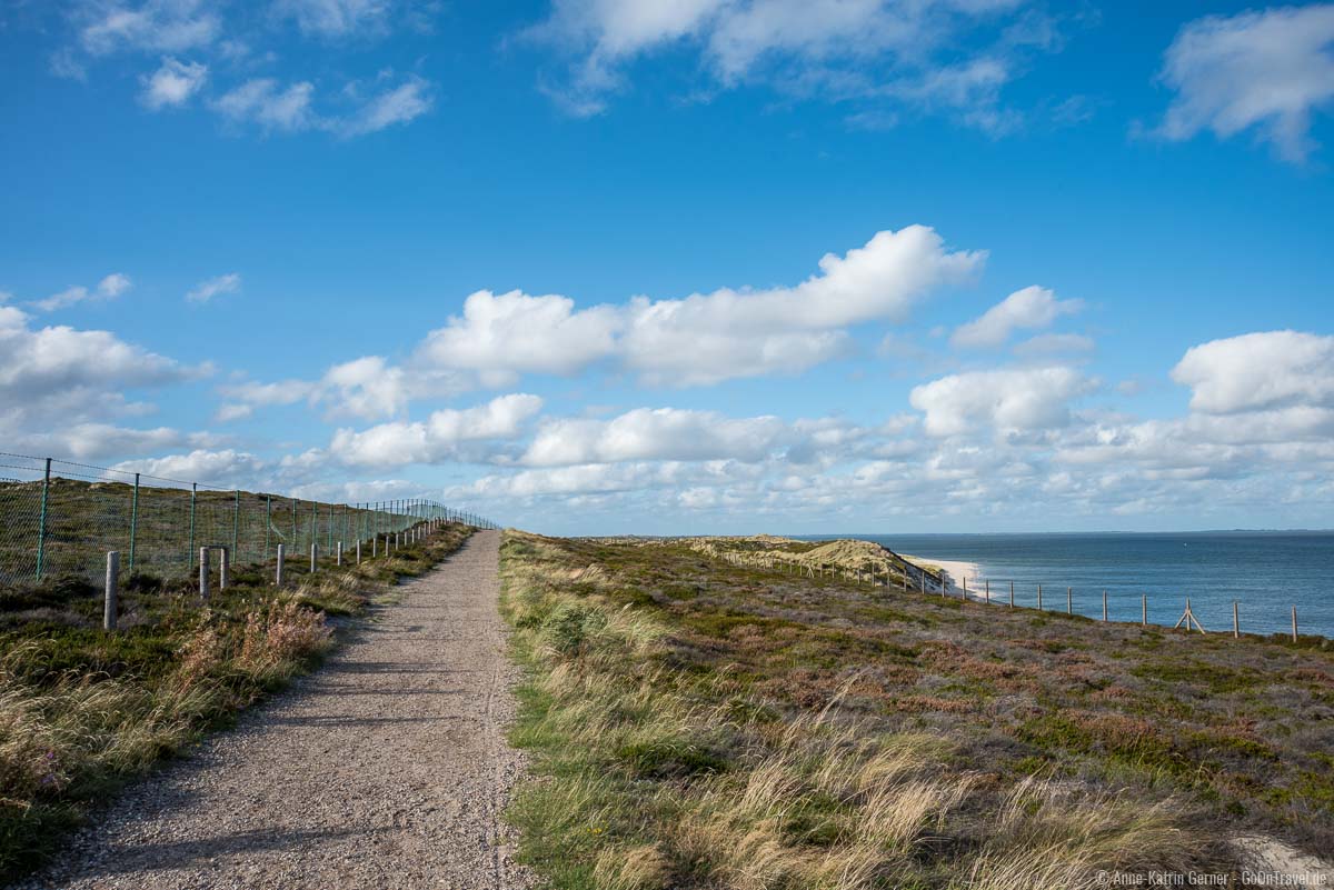 Der Weg am Möwennest ist gut begehbar Der Weg am Möwennest ist gut begehbar