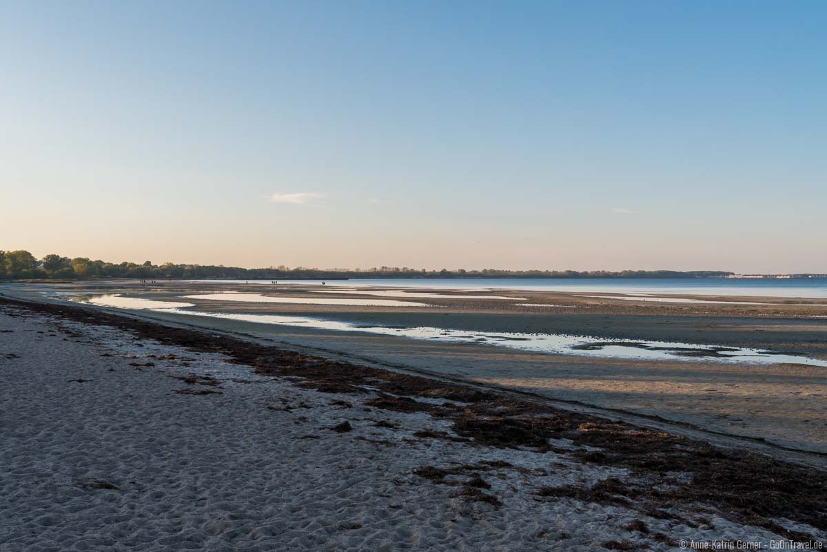 Ebbe und Flut lassen sich auch an der Ostsee gut beobachten