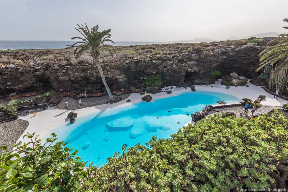 Ausblick über Jameos del Agua - César Manrique erstes Meisterwerk auf Lanzarote Ausblick über Jameos del Agua - César Manrique erstes Meisterwerk auf Lanzarote