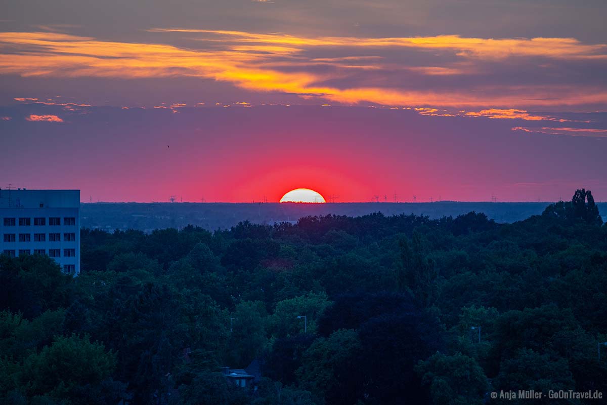 Sonnenuntergang am Drachenberg