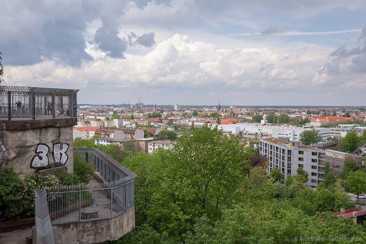 Blick auf den Westen von Berlin