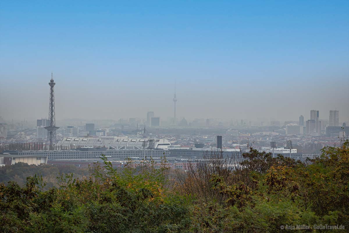 Der Teufelsberg ist ein schöner Aussichtspunkt in Berlin