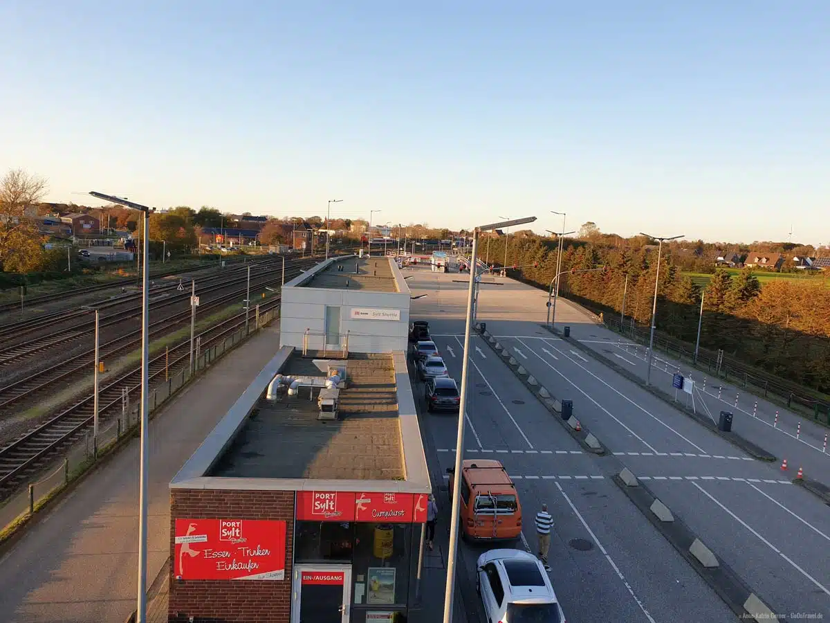 Autoverladung in Niebüll Autoverladung in Niebüll