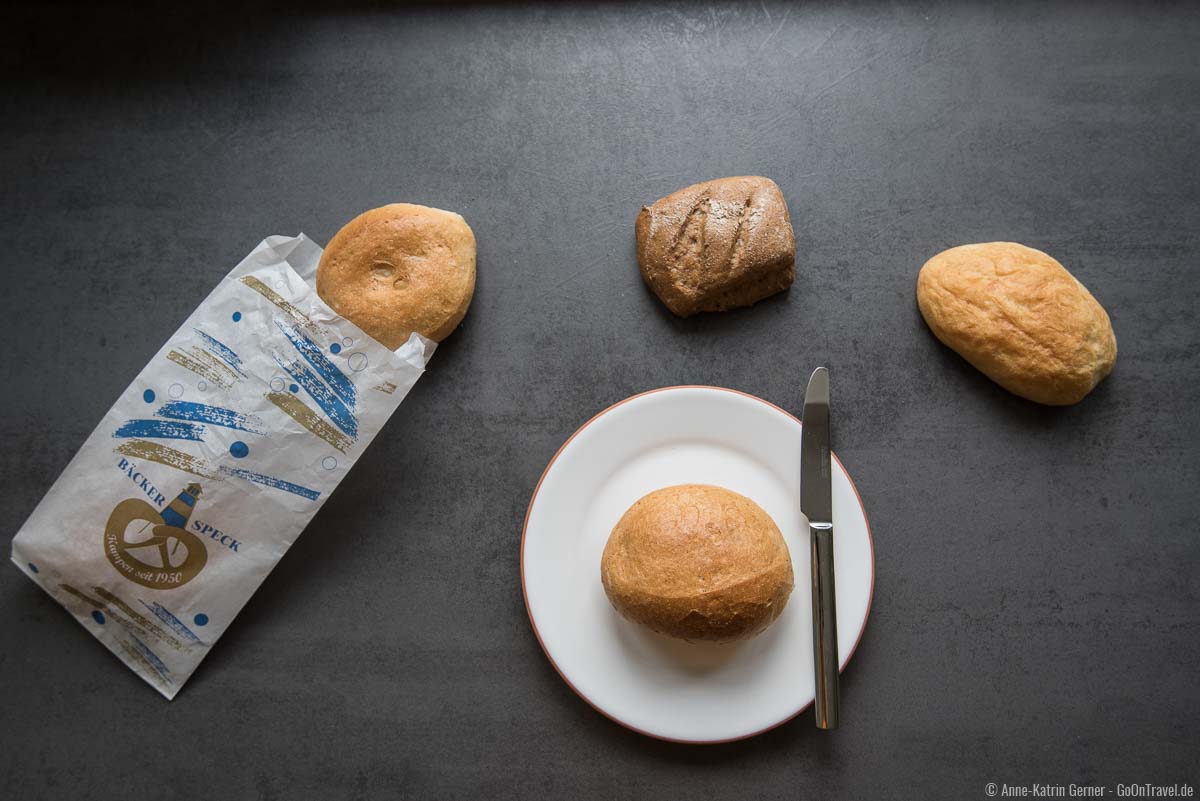 Einfache Brötchen, Kieler und Roggenbrötchen von Bäckerei Speck