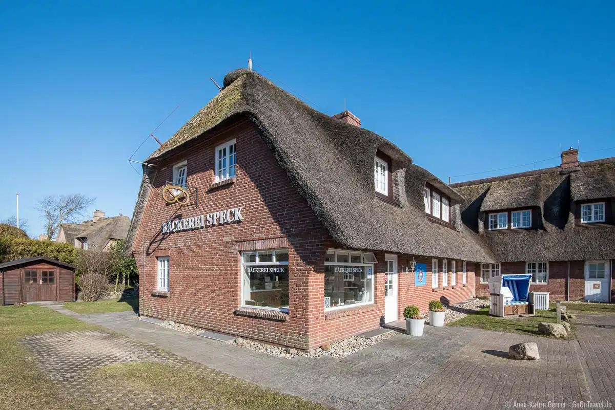 Bäckerei Speck im Süderweg in Kampen Bäckerei Speck im Süderweg in Kampen