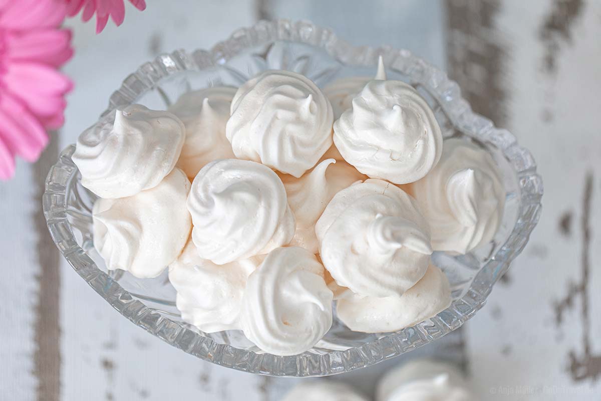 Baiser Rezept - Meringue/Meiringe ganz einfach selbst machen