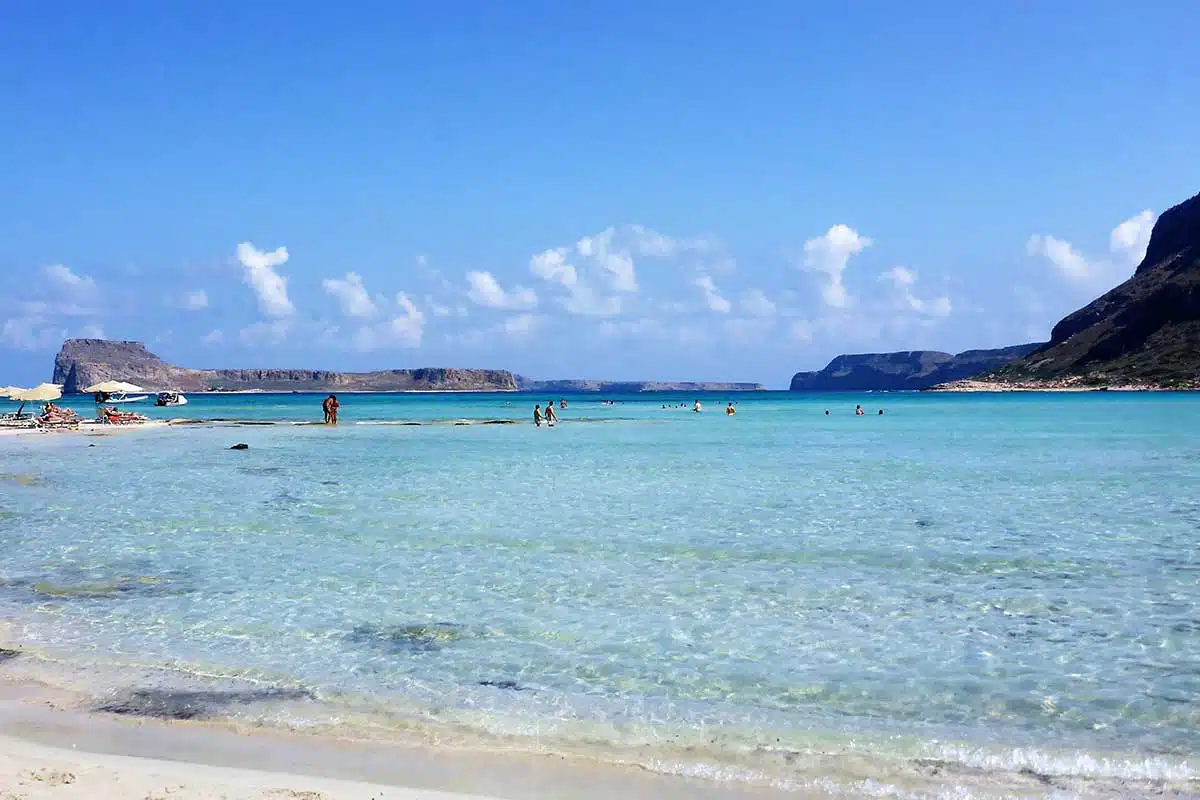 Balos Beach auf Kreta Balos Beach auf Kreta