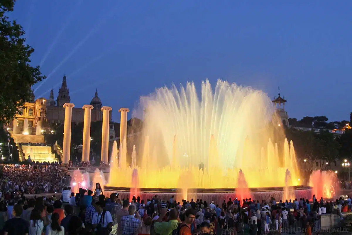 Font Màgica ist wirklich ein Highlight in Barcelona Font Màgica ist wirklich ein Highlight in Barcelona