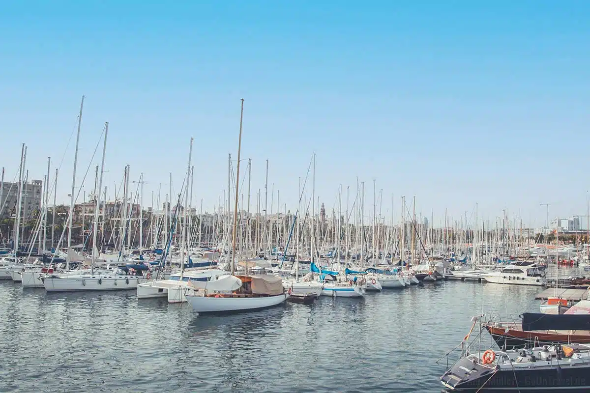 Der alte Hafen von Barcelona Der alte Hafen von Barcelona