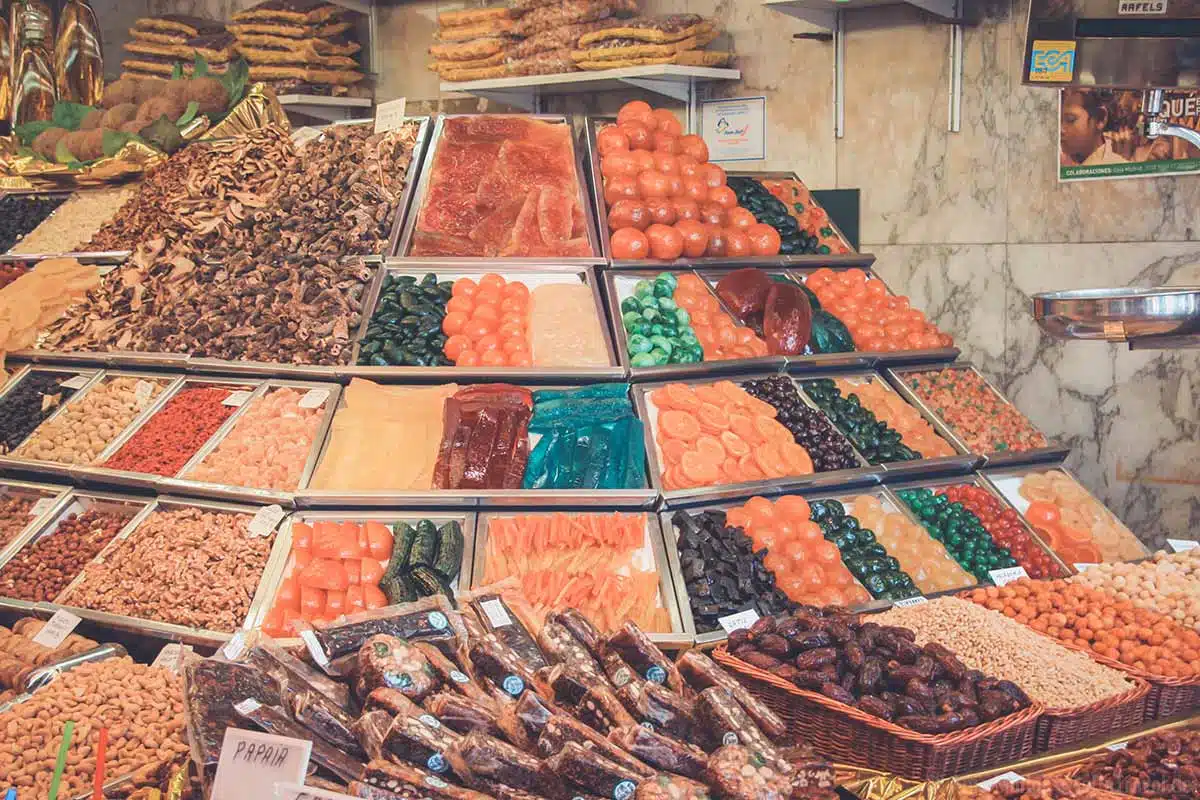 Der Mercat de la Boqueria ist auch etwas fürs Auge Der Mercat de la Boqueria ist auch etwas fürs Auge