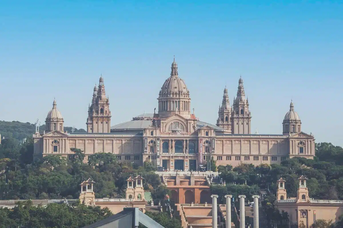 Nationalmuseum (MNAC) von Barcelona Nationalmuseum (MNAC) von Barcelona