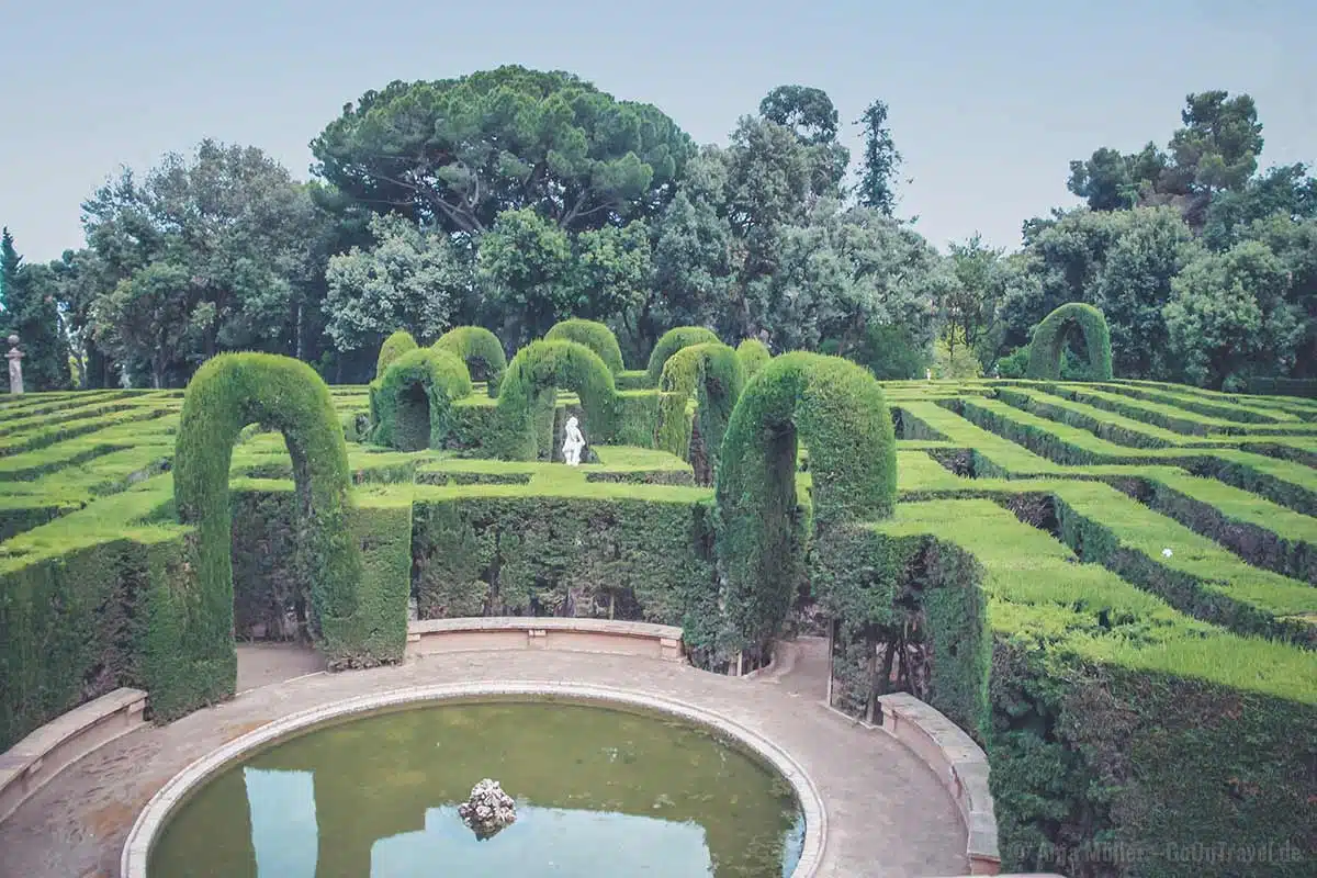 Parc del Laberint d’Horta in Barcelona Parc del Laberint d’Horta in Barcelona