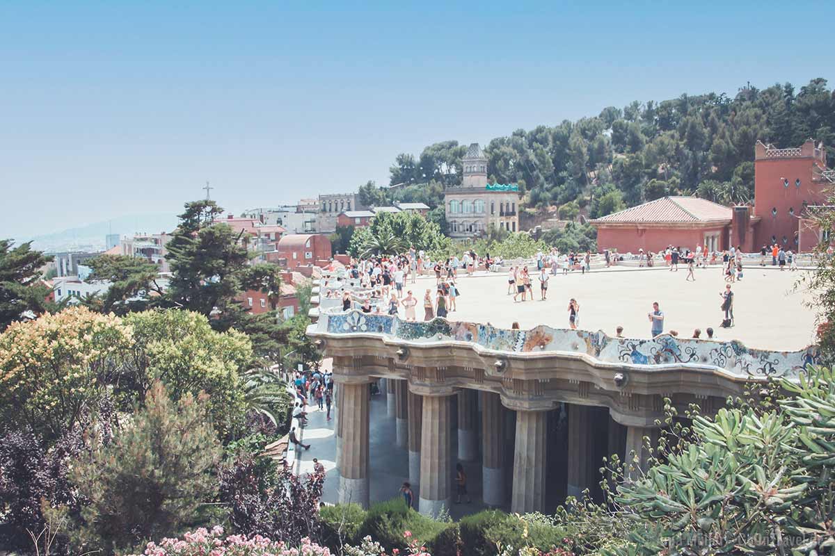 Einer der bekanntesten Parks in Barcelona: Parc Güell