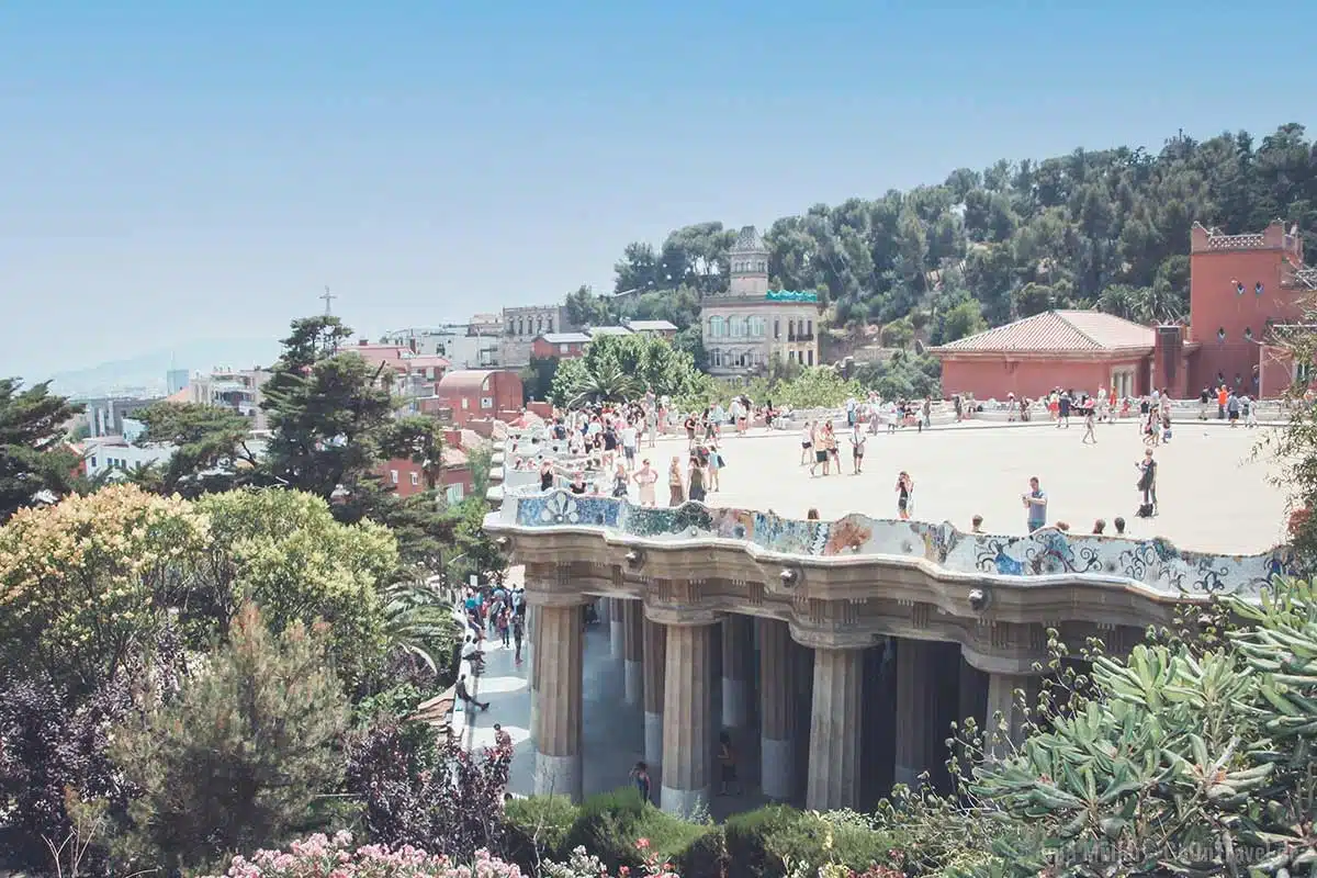 Einer der bekanntesten Parks in Barcelona: Parc Güell Einer der bekanntesten Parks in Barcelona: Parc Güell