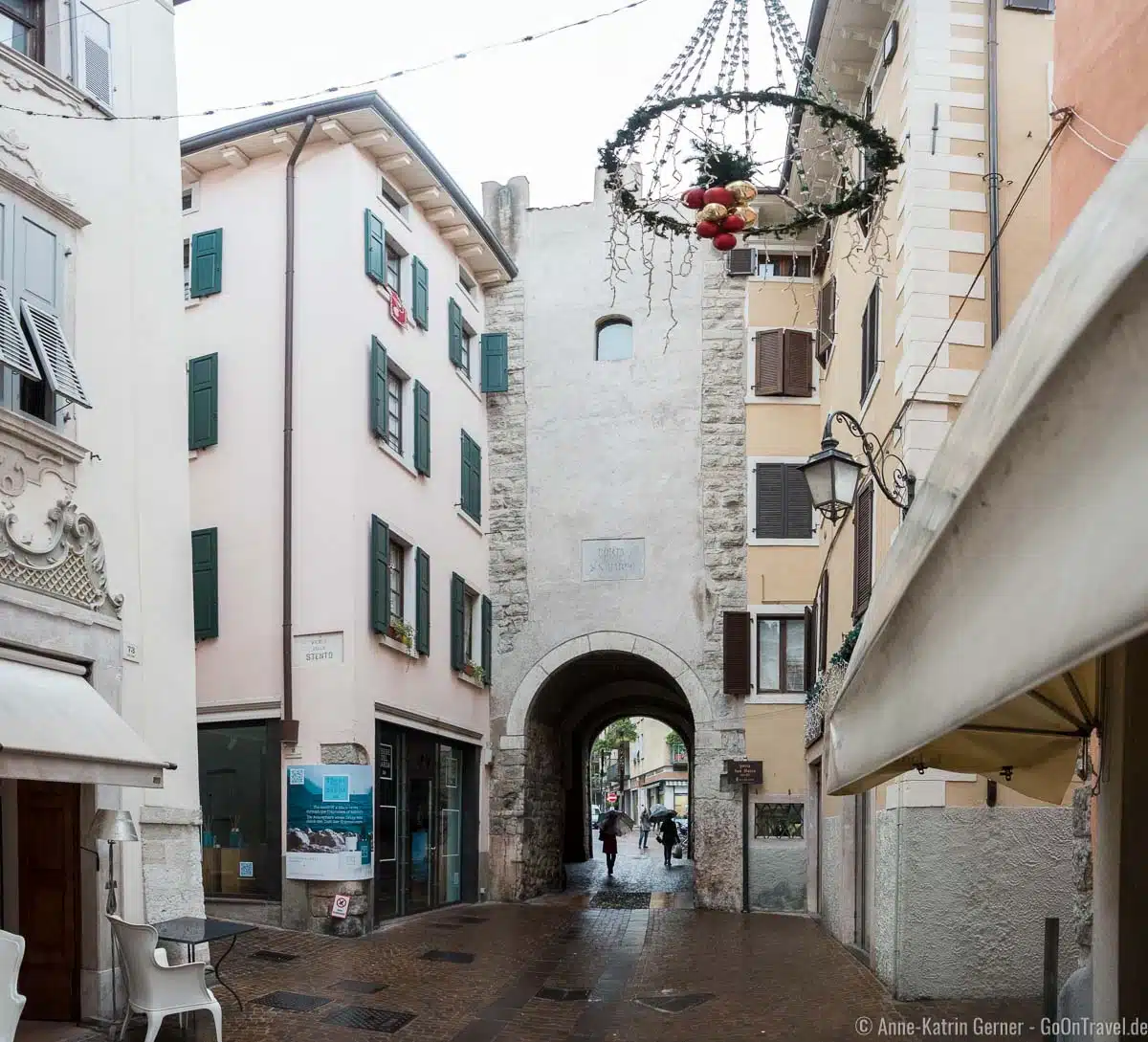 Porta Bruciata in der Innenstadt von Riva