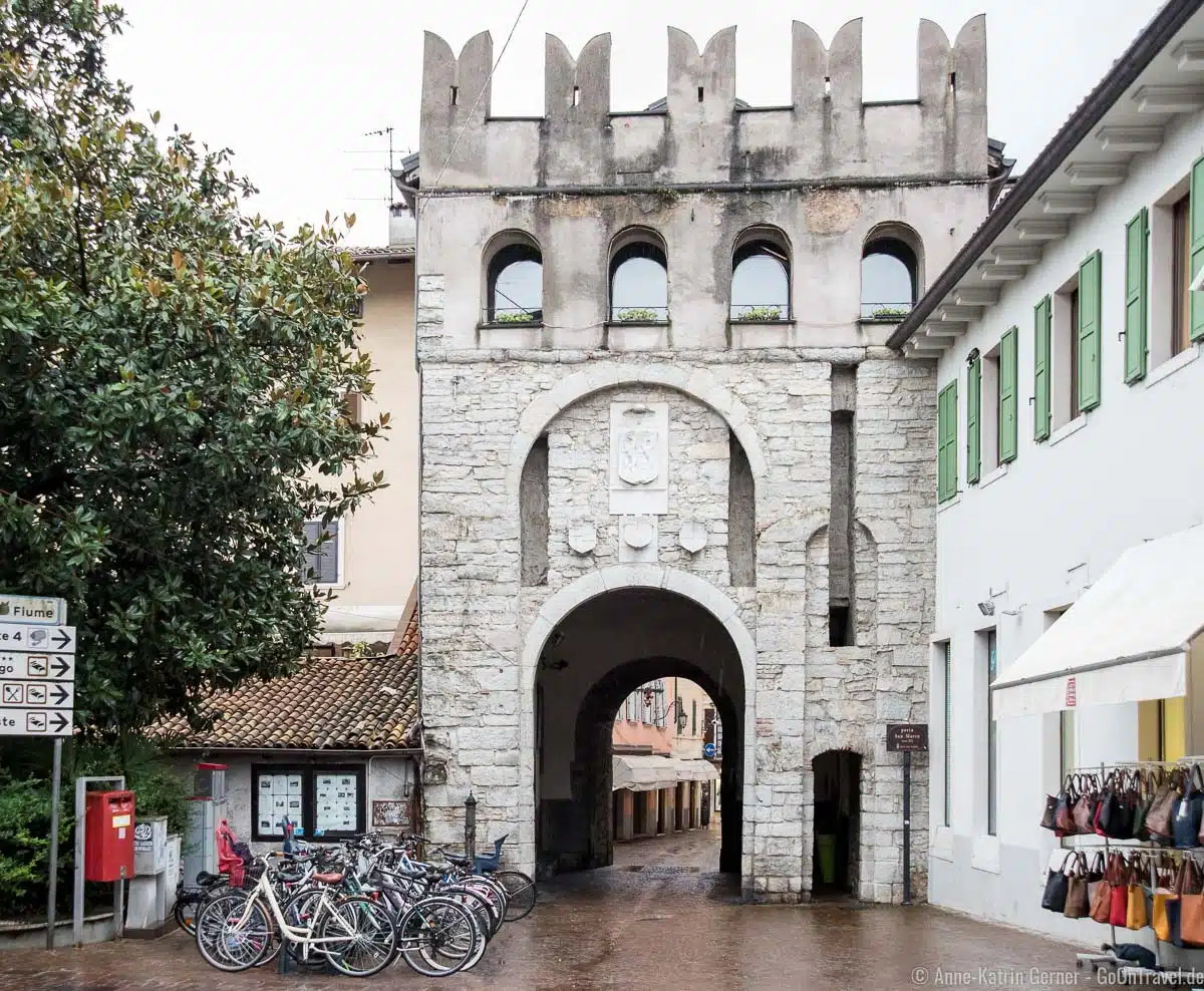 Porta Bruciata in der Innenstadt von Riva
