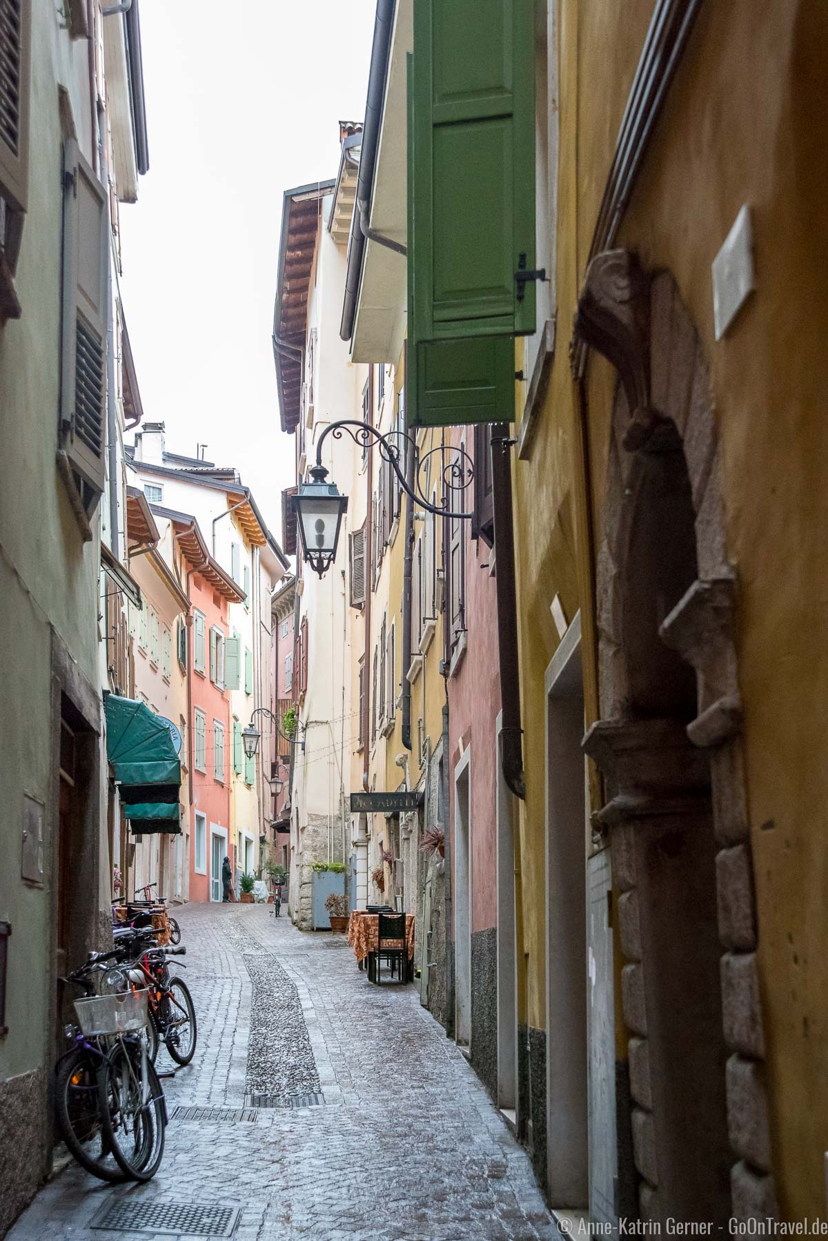 Schmale Gassen in Riva del Garda