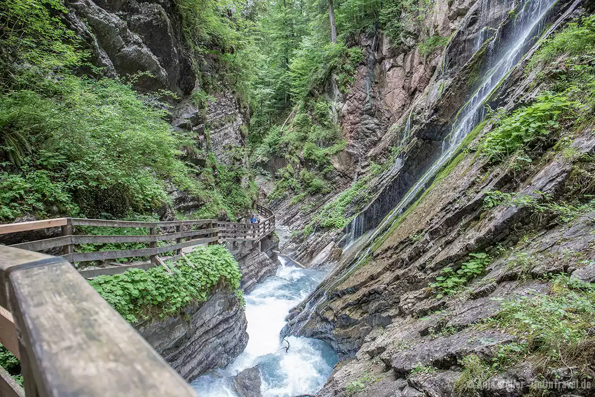 Wimbachgries und Wasserfälle Wimbachgries und Wasserfälle