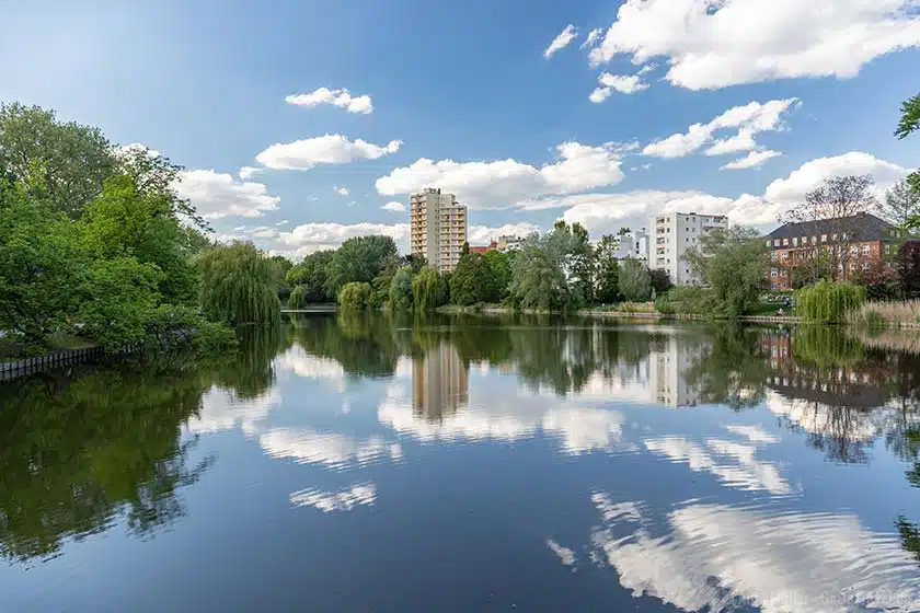 Lietzensee in Berlin Lietzensee in Berlin