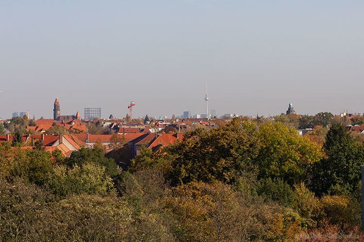 Blick auf Berlin vom Klinikum Steglitz Blick auf Berlin vom Klinikum Steglitz