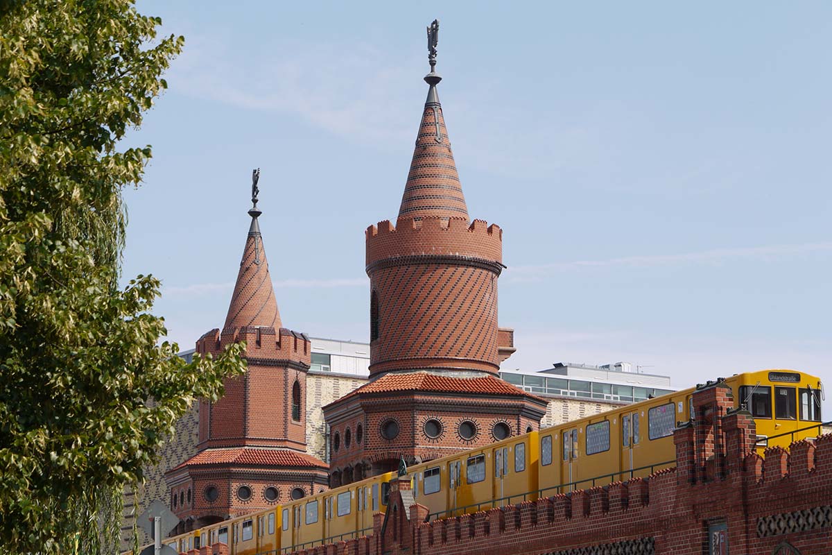 Oberbaumbrücke in Friedrichshain-Kreuzberg