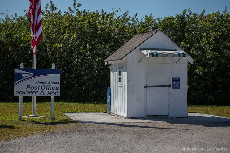 Das kleinste Postamt der USA Das kleinste Postamt der USA