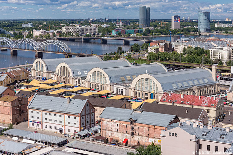 Riga Tipps: Der Zentralmarkt in der Moskauer Vorstadt