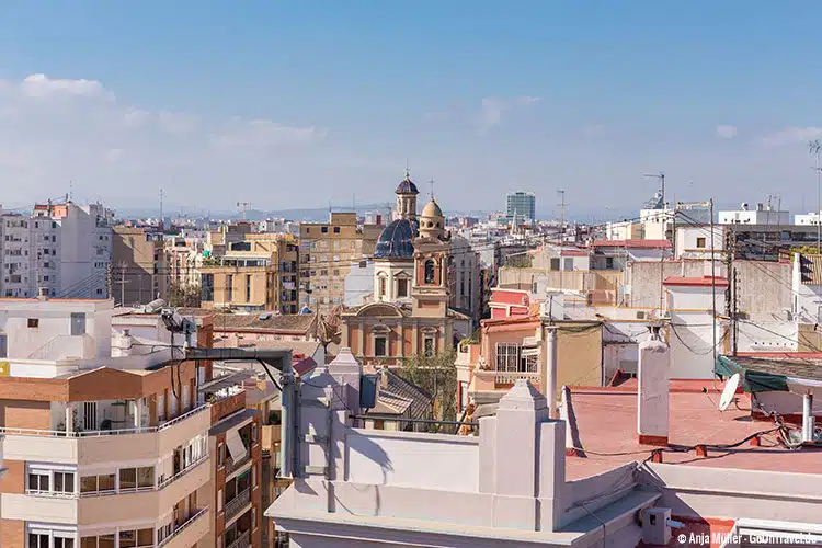 Über den Dächern von Valencia Über den Dächern von Valencia