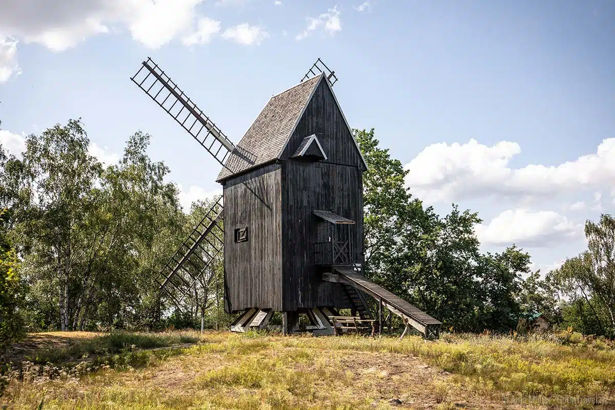 Bockwindmühle Prietzen am Tag Bockwindmühle Prietzen am Tag