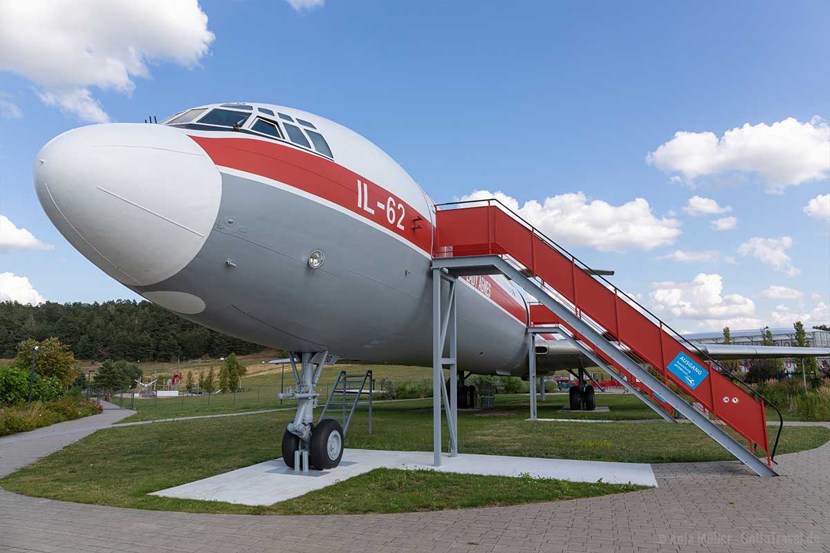 Das Flugzeug ist wohl die ungewöhnlichste Sehenswürdigkeit Brandenburgs