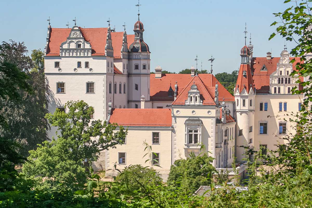 Im Schloss Boitzenburg kann man auch übernachten