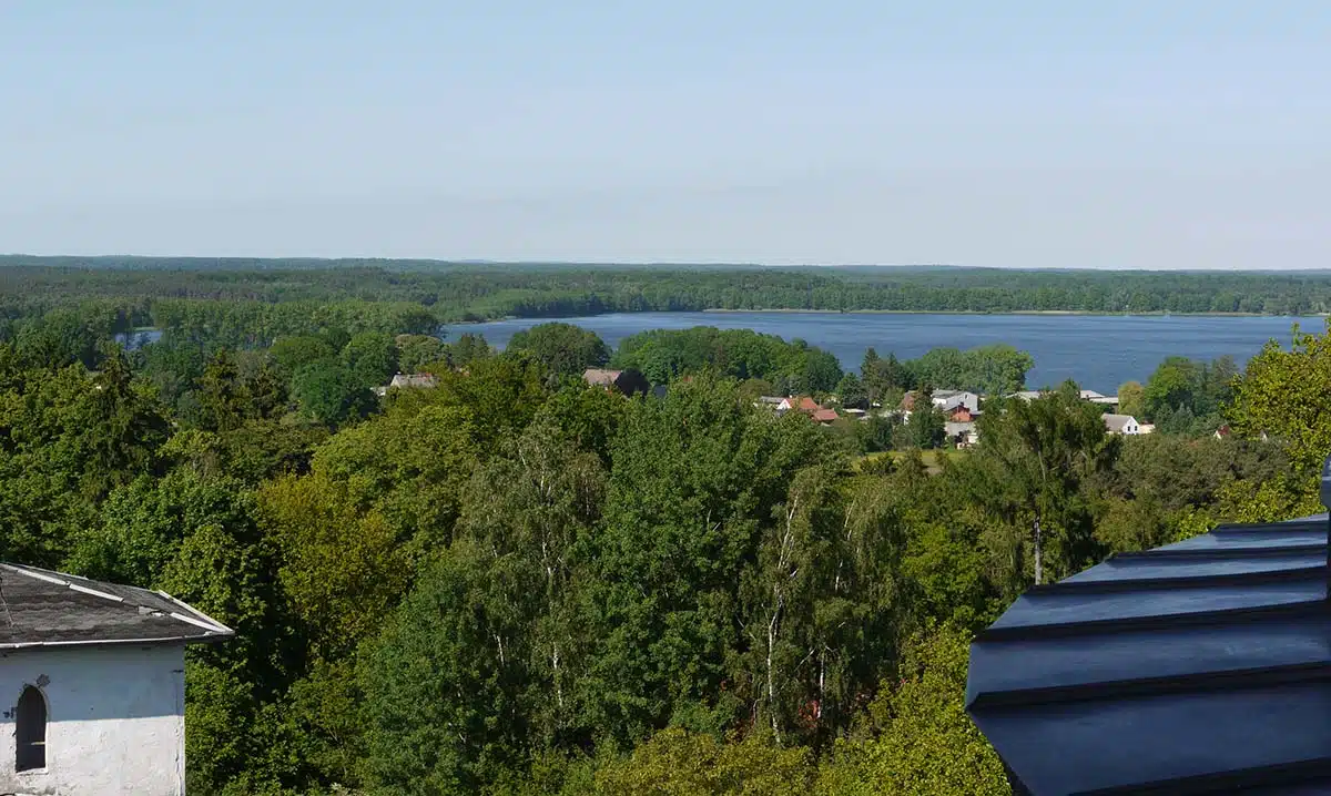 Blick vom Bioramaturm Blick vom Bioramaturm