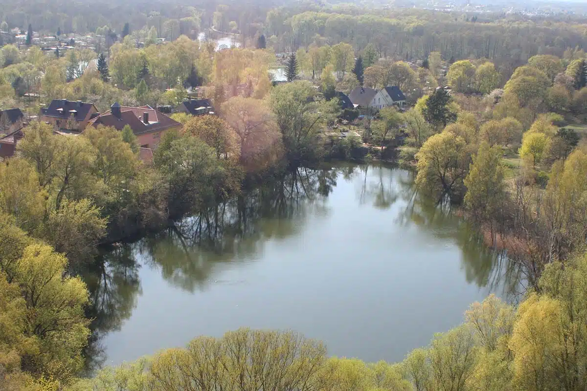 Blick vom Wasserturm Finow Blick vom Wasserturm Finow