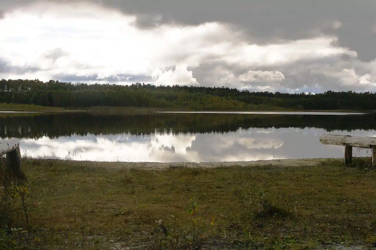 Blick auf den großen Pinnowsee Blick auf den großen Pinnowsee